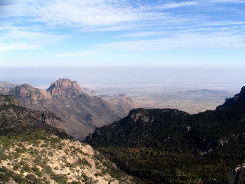View of the Chihuahuan Desert