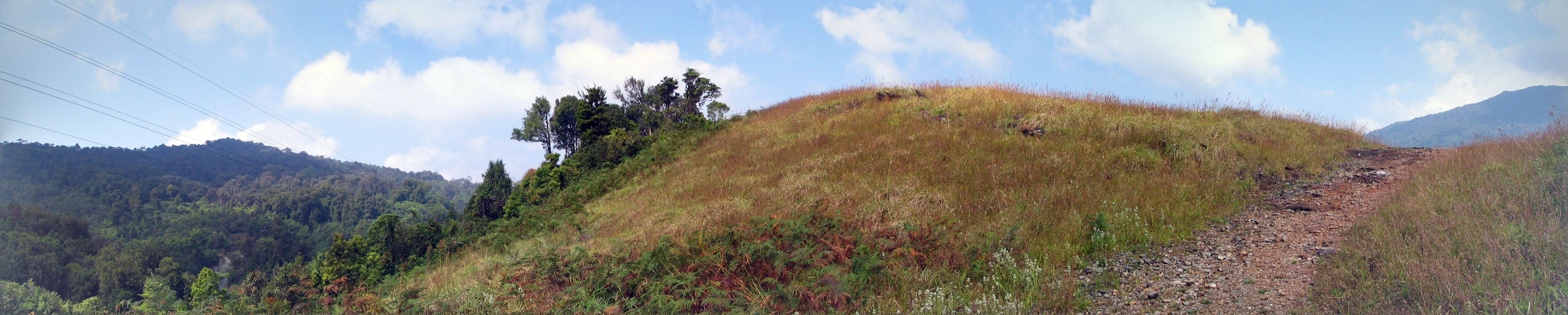 Vantage point near ganga moola
