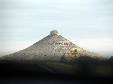 Man-made Relief Enroute to Big Bend