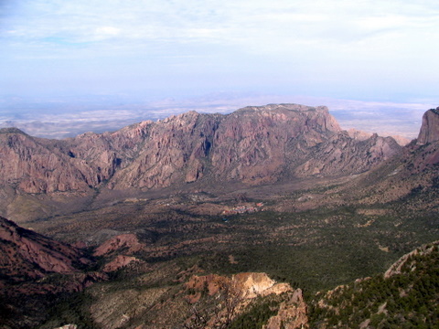 Campsite from Emory Peak